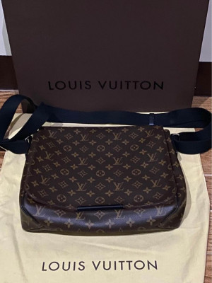 LV Monogram Canvas Abbesses Messenger Bag