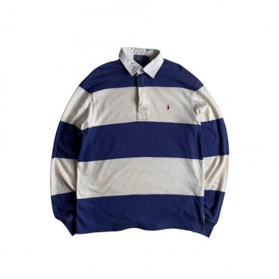 Vintage Polo Ralph Lauren Zip Rugby Shirt