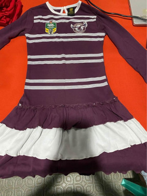 Longsleeves dress for kids 5 to 6 years old