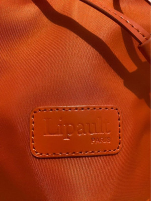 Orange Lipault Paris Bucket Bag