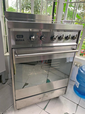 Smeg C6IMXI8-2 Sinfonia Cooker with 4-Zone Induction Hob & Electric Oven