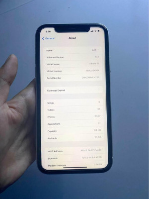 iPhone 11 64 gb FU