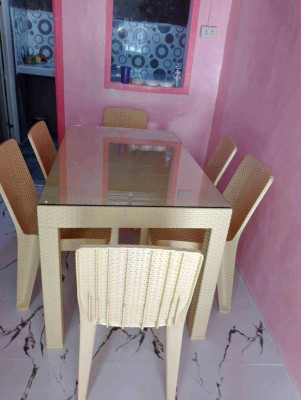 Rattan dining set