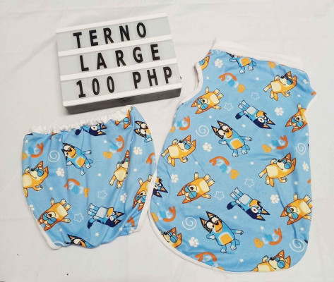 Pet Clothes Terno / Pet Dress / Pet wear / Dog outfit