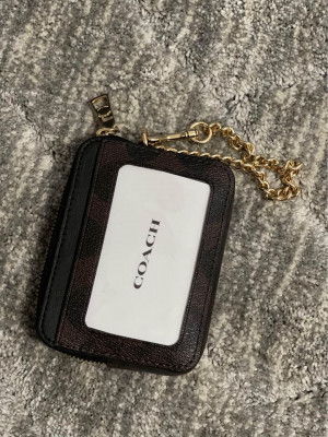 Coach Zip Card Wallet