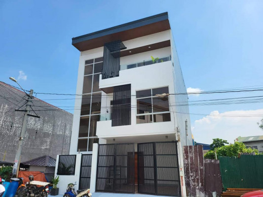 brand new modern 3 storey house and lot with pool for sale