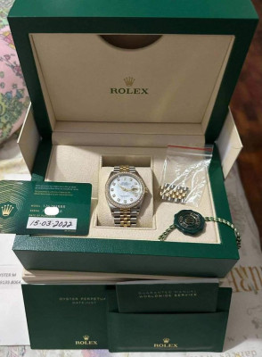 Rolex Datejust 36mm Mother of Pearl
