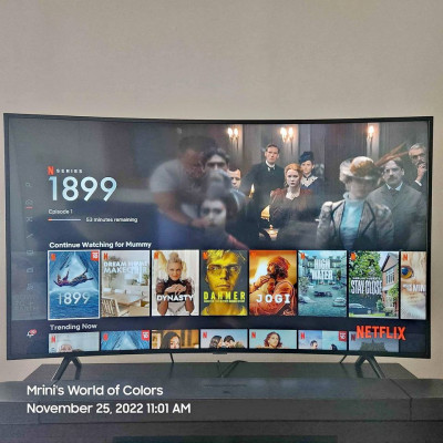 Samsung Curve UHD Smart TV 55"