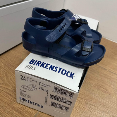 Birkenstock sandals rio eva toddler kids baby infant navy blue