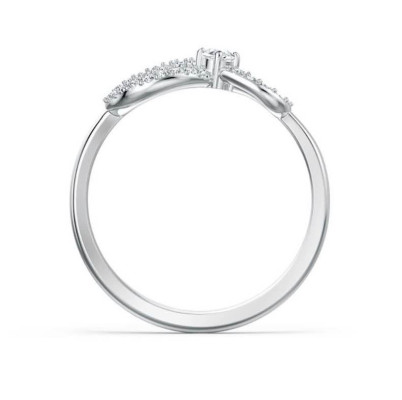 Swarovski Infinity Ring