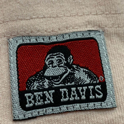 BEN DAVIS OVERSIZED POCKET TEE (Light Pink)