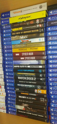 PS4 GAMES & DS4 FOR SALE