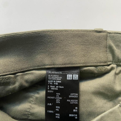 Unilqo Smart Ankle Pants (Cotton) in Olive