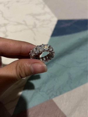 full eternity Baguette Ring