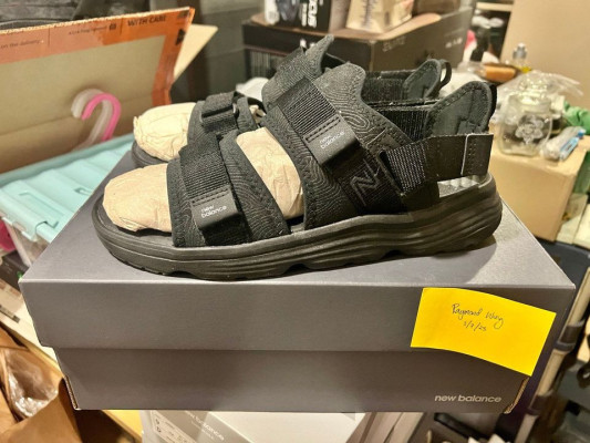 New Balance 750 Sandals Black