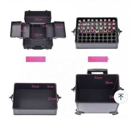 Trolley make up case