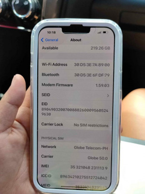 Iphone 13 ProMax 256gb Gold