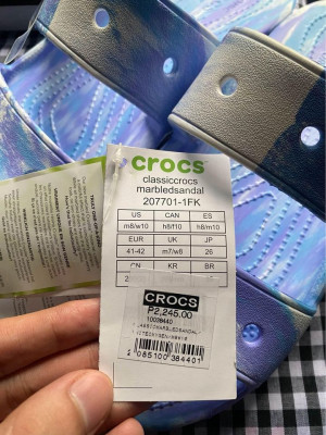 CROCS MARBLED SANDAL(CLASSIC) FOR SALE!!!