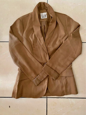 premium brown blazer