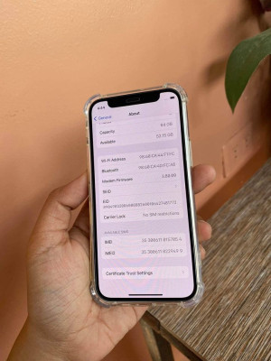 " For sale! Pre-owned iPhone • iPhone 12 mini • 64 GB • Factory Unlock • 96% Bat