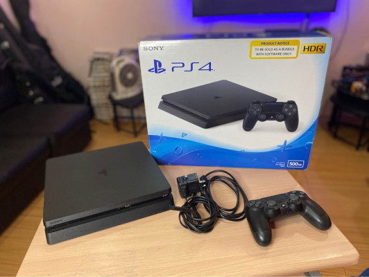 SONY PS4 Slim 500GB 5.55 version Complete Set with Box
