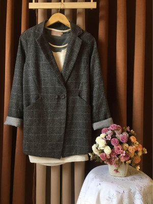 Coat blazer cardigans
