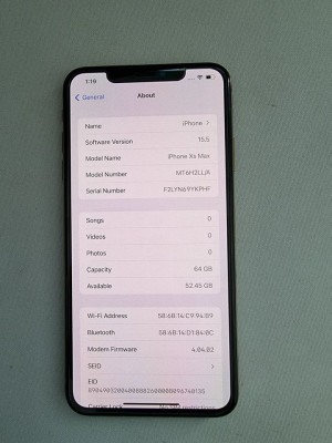 iPhone XS Max 64GB Gold