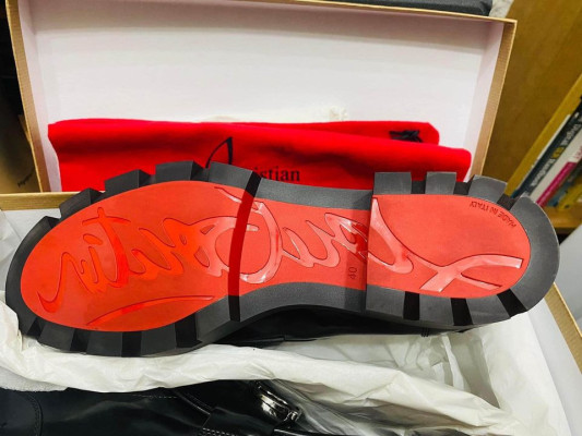 Christian Louboutin Moc chunky-soled loafer