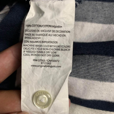 Penguin Stripe Polo Shirt