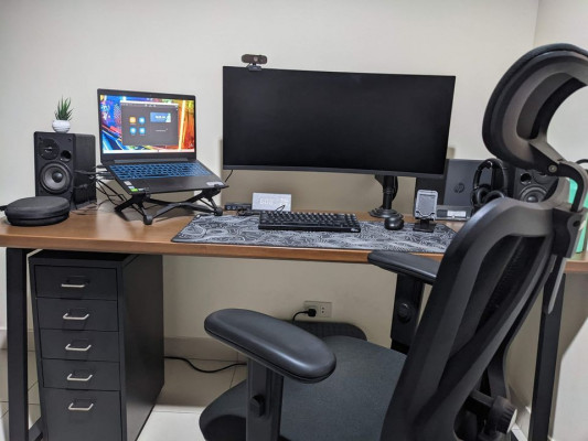 Long Solid Computer Desk/Computer Table For Sale