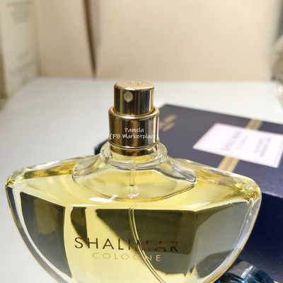 [USED] Guerlain Shalimar Cologne EDT 50ml (2015 BATCH; DENTED BOX)