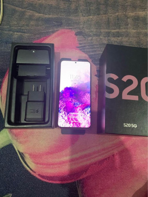 Samsung s20 5g 12gb+128gb pink color