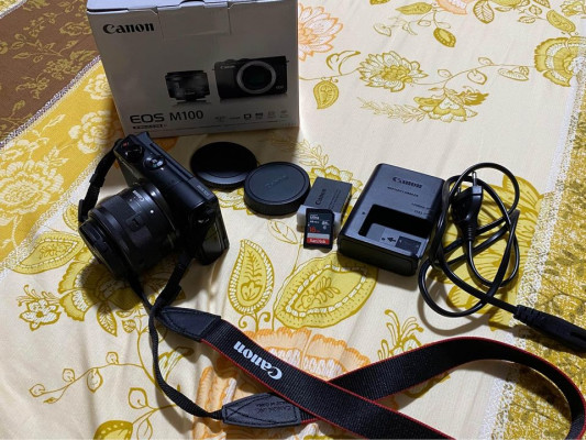 Canon EOS M100 mirrorless camera