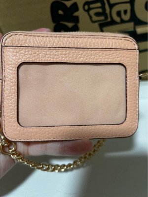 Coach zip card case wallet card holder