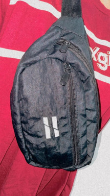 OXYGN Original Black Coed Collection Bum Bag Body Bag Unisex Second Hand