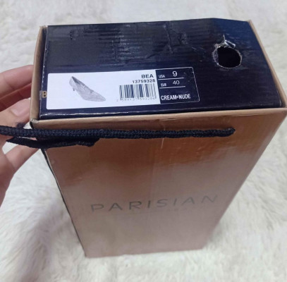 Parisian Heels Shoes Cream Nude