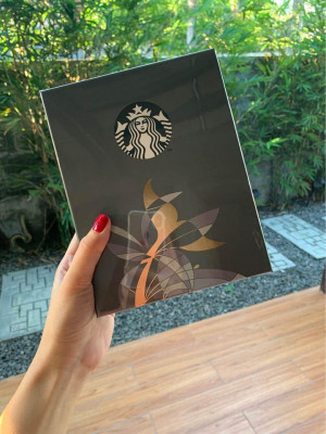 Sealed 2023 Starbucks Planner (Gold)