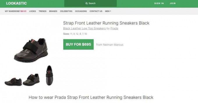 Prada Milano Sneakers