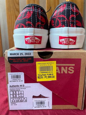 Vans Anaheim Factory x Mooneyes (Red)