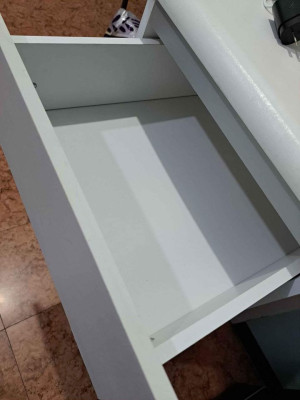 Minimalist Side Cabinet White