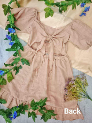 PRE TEENS Back tie dress