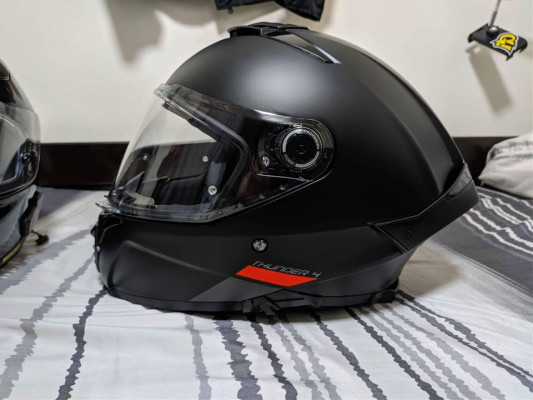 MT Thunder 4 SV Matte Black Size Large (ceramic coated)