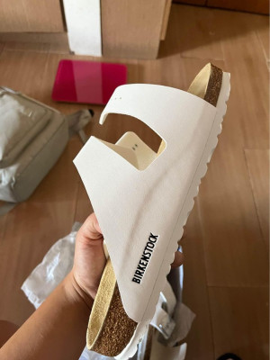 Authentic Birkenstock Arizona in White