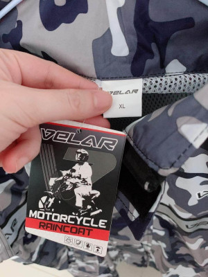 Moto Velar Motorcycle Rain Coat With Pants