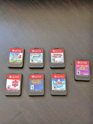 Nintendo Cardtridge (Games)