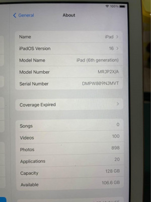 iPad 6th Gen 128GB with Bluetooth Keyboard