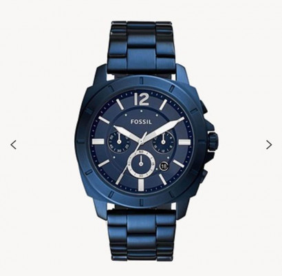 Fossil Privateer Sport Chronograph Ocean Blue Stainless Steel Watch