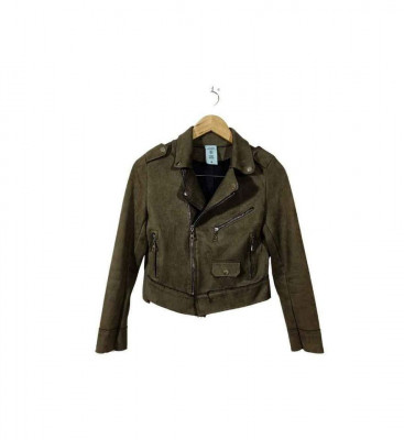 SUEDE BIKER JACKET