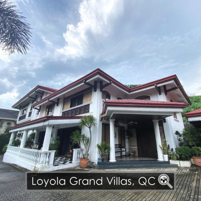 Endless Colonial Style House and Lot for Sale in Loyola Grand Villas