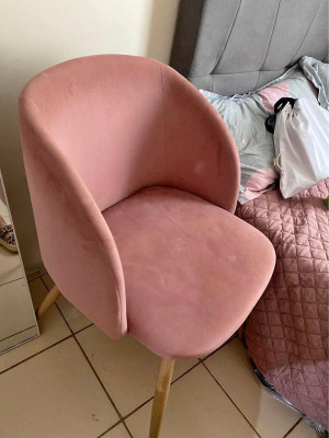 Velvet Vanity Chair